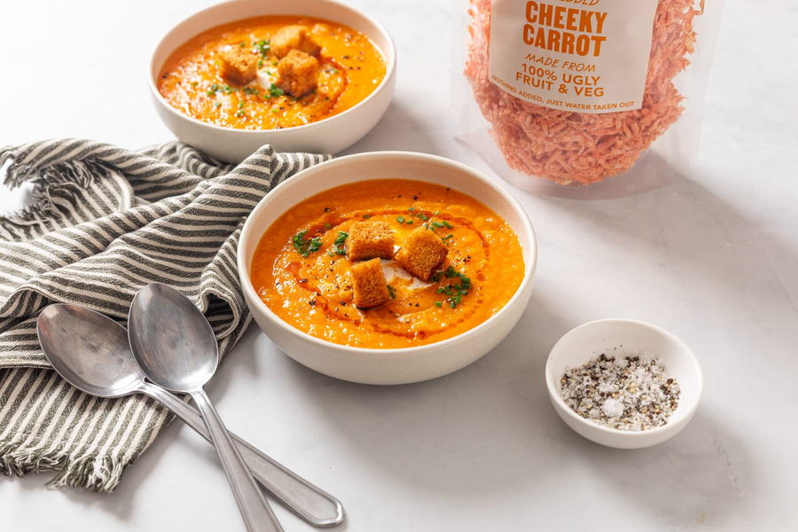 Real Rosti Carrot and ginger soup