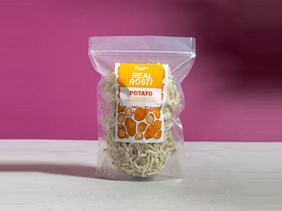 Harlston Real Rosti Potato shredded freeze dried potato pack